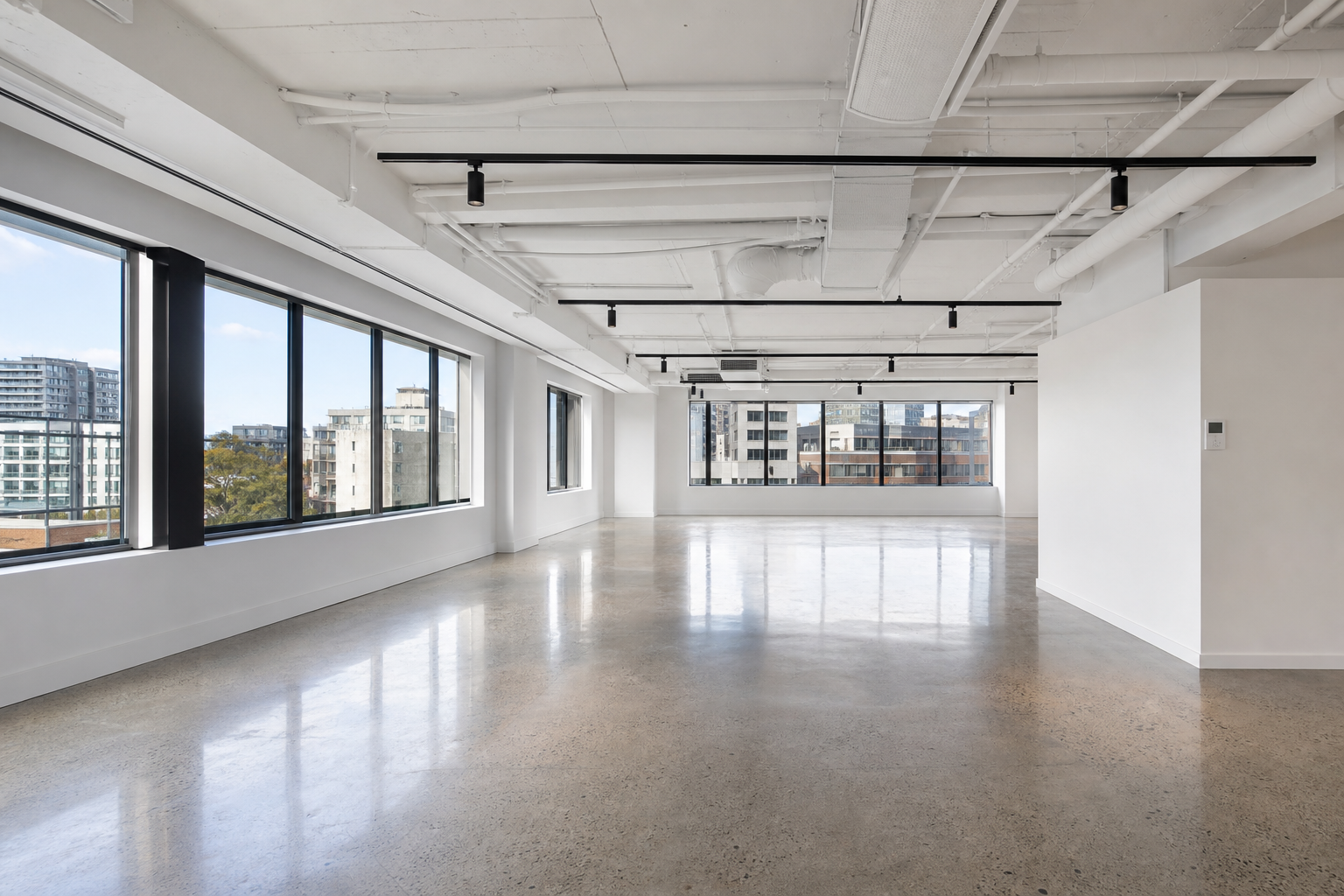 Commercial make good Sydney — completed reinstatement, empty office ready for handover
